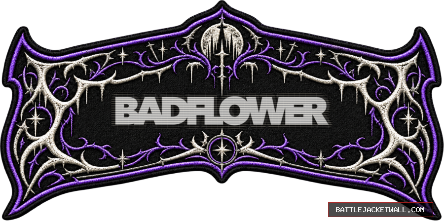 Finished BJW embroidered artist patch