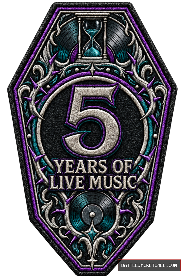 5 Years of Live Music patch